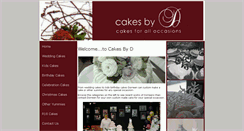 Desktop Screenshot of cakesbyd.co.nz